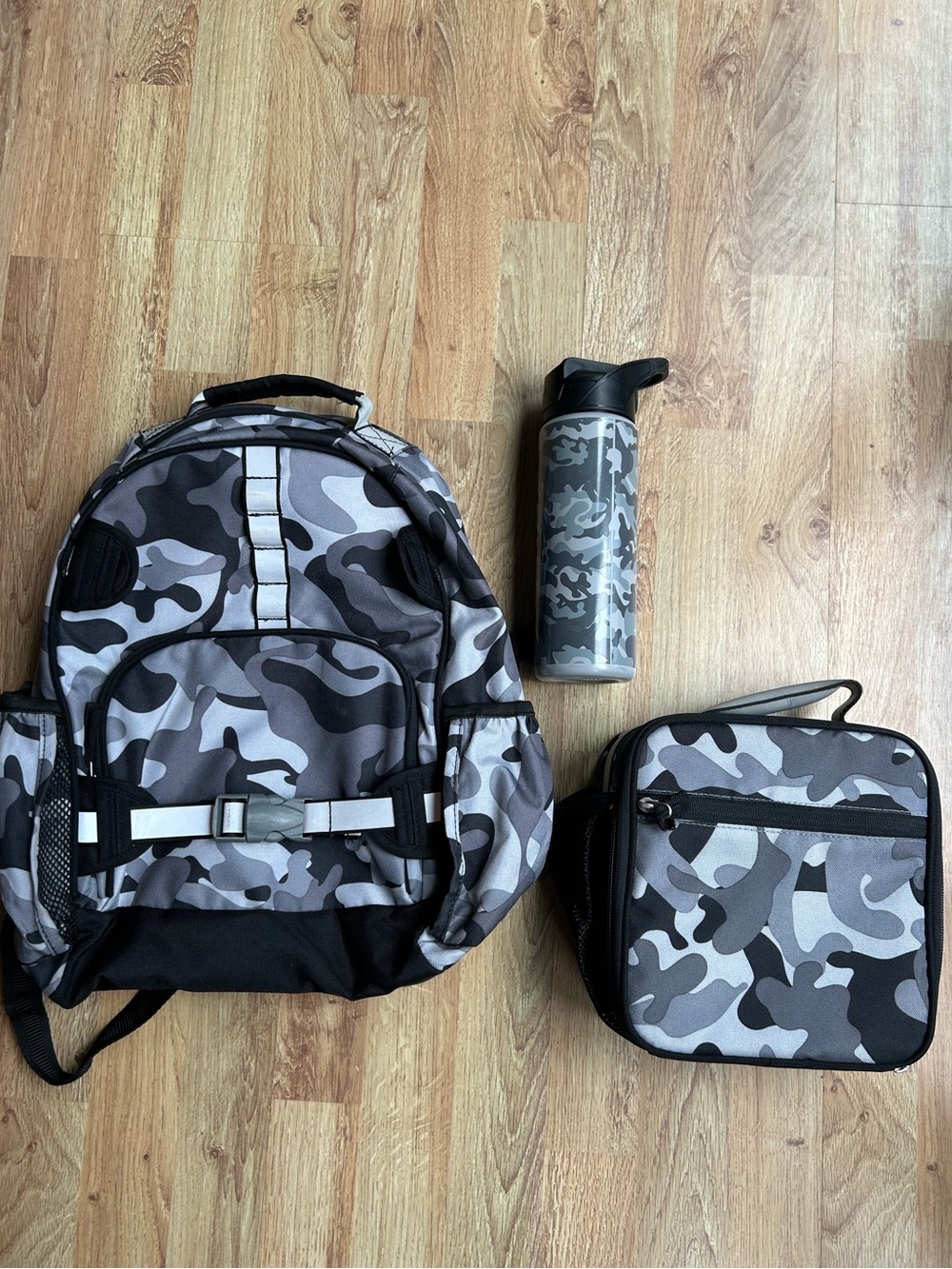 Pottery Barn Kids Camo Bookbag Set